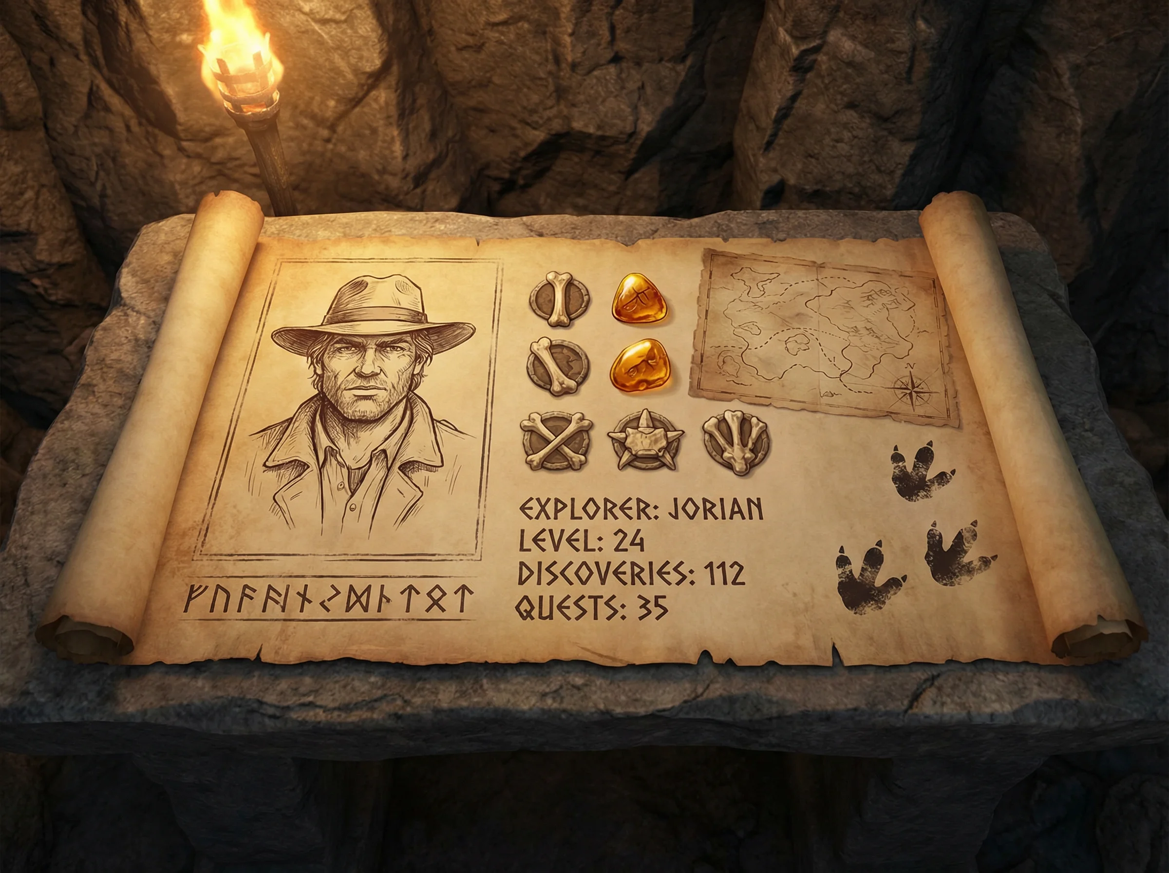 探险家档案示例头像，王者棋牌 冒险者形象