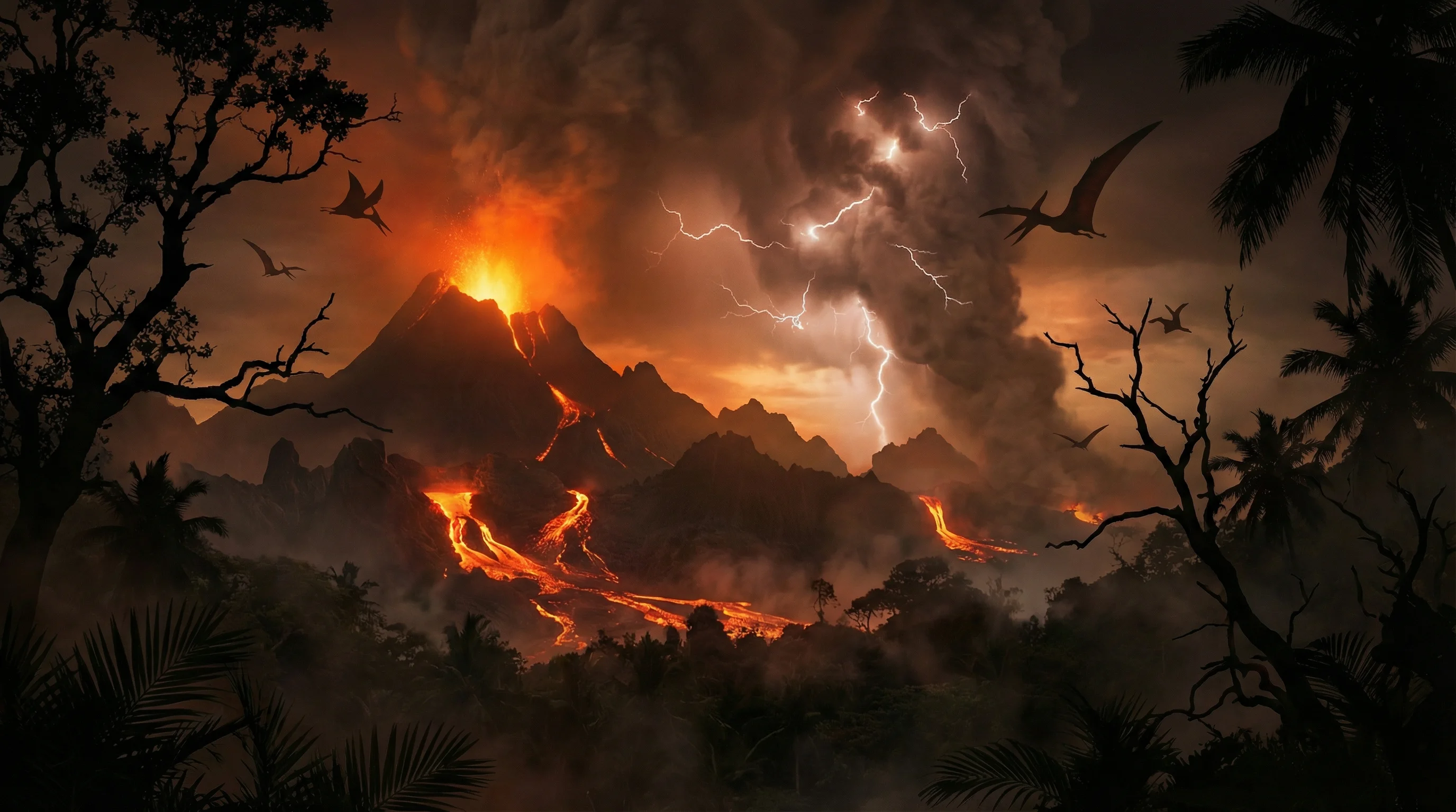 侏罗纪火山岛上的活火山，预示着 王者棋牌 的火山赌注挑战